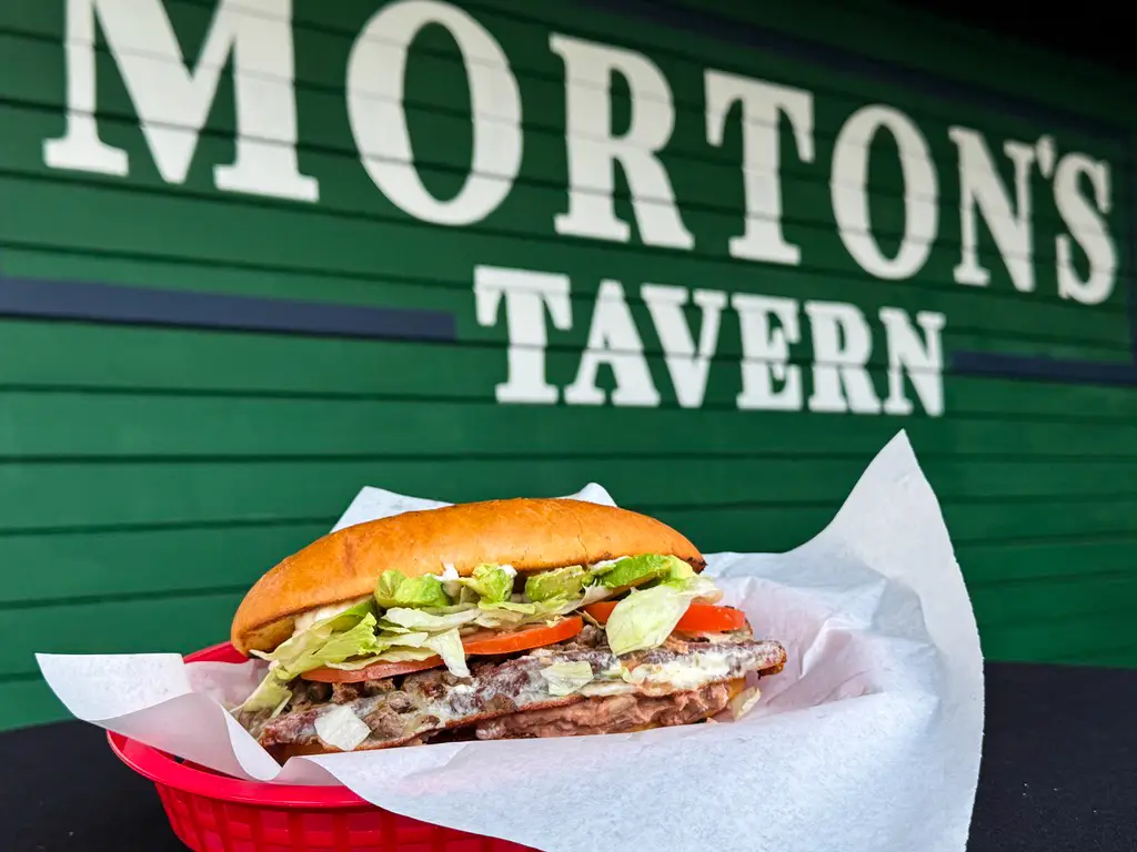 JesCrave torta sandwich at Morton's Tavern in Fort Worth